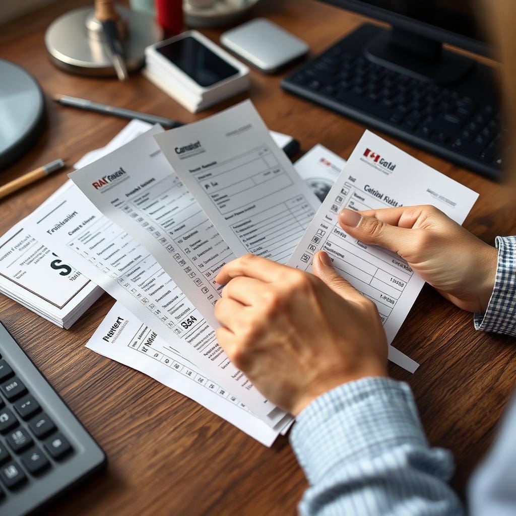 Person verifying steady income for loan application Person verifying steady income for loan application