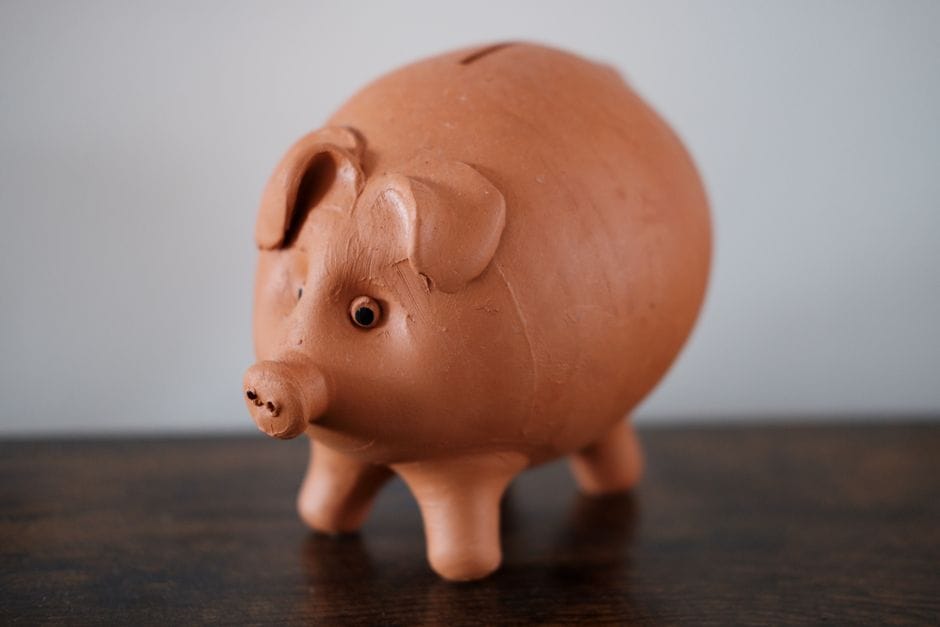Terracotta piggy bank - building an emergency fund instead of a cash advance