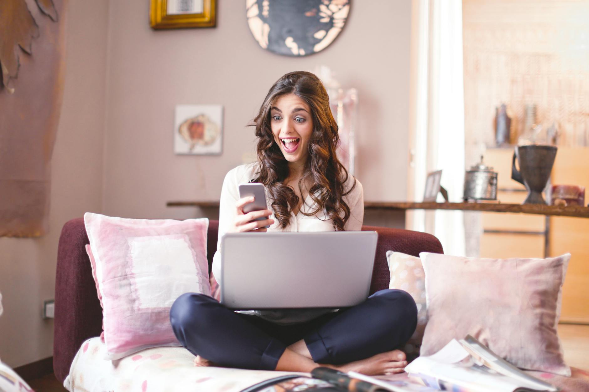 Receiving a personal loan decision and funds on a smartphone in Canada